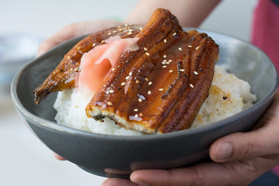 Unagi Don Recipe Grilled Eel On Rice Asian Inspirations