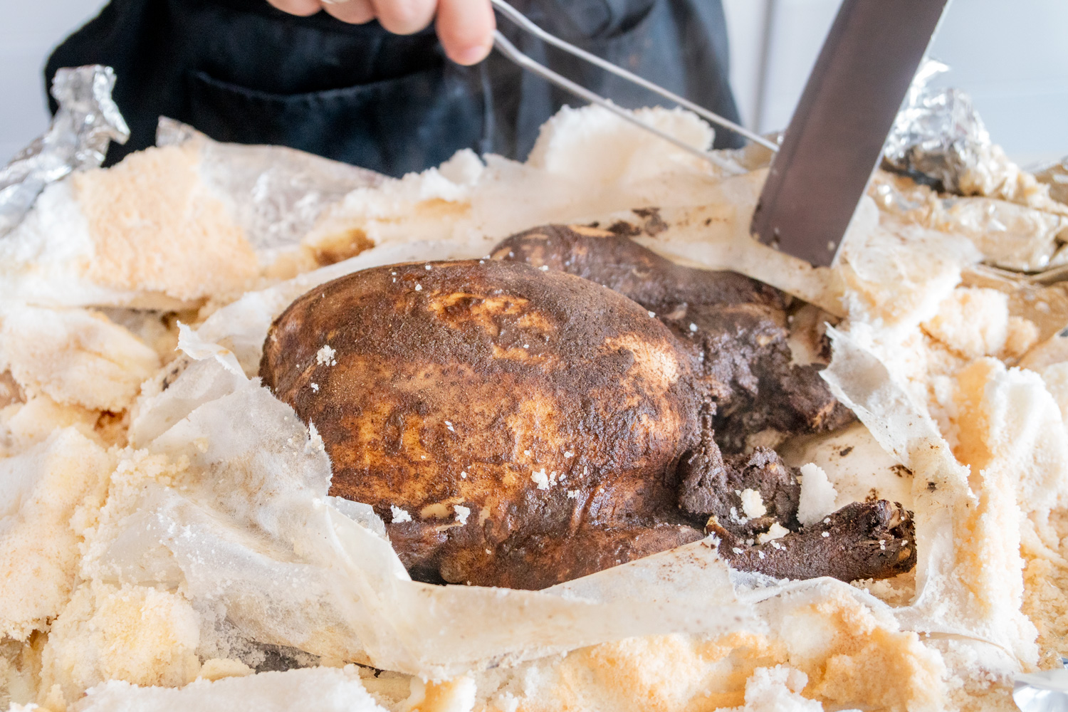 Salt-Baked Chicken