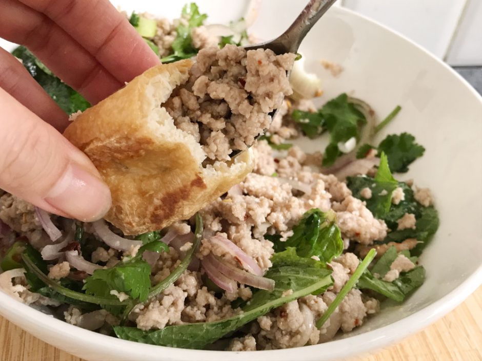 Thai Pork Larb (Larb Moo) Asian Inspirations