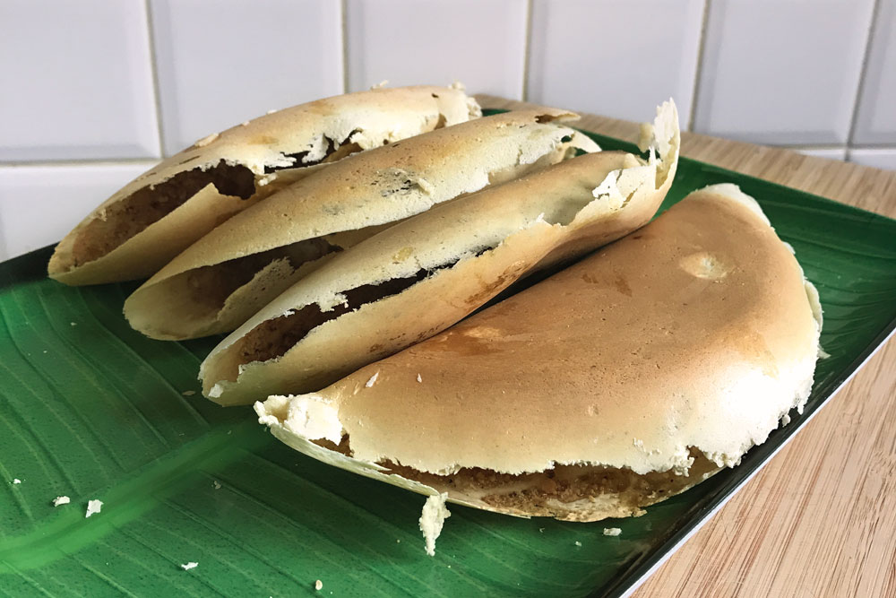 Crispy Peanut Pancake (Apam Balik Tipis) | Asian Inspirations