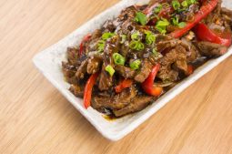 Black Pepper Beef Stir-
Fry