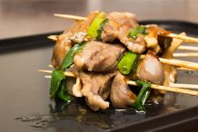 Korean Beef and Mushroom Skewers (Songi Sanjeok Gui)