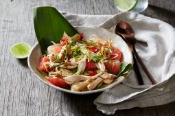 Poached Chicken Salad (Yum Som-O Gai Sheek)