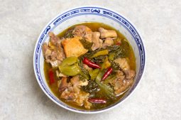 Mustard Leaves Leftover Soup (Choy Geok)