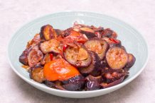 Sour and Spicy Eggplant Stew (Asam Terong)