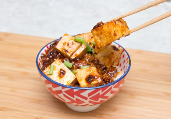 Mabo Tofu Japanese Style (Mabo Don)