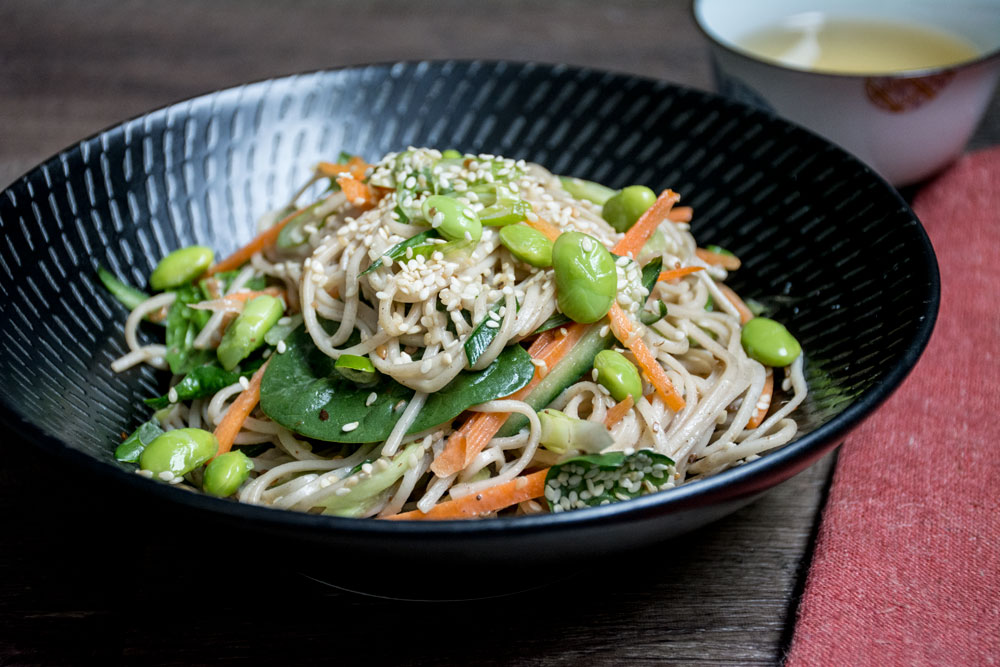 Soba Noodle Salad Asian Inspirations