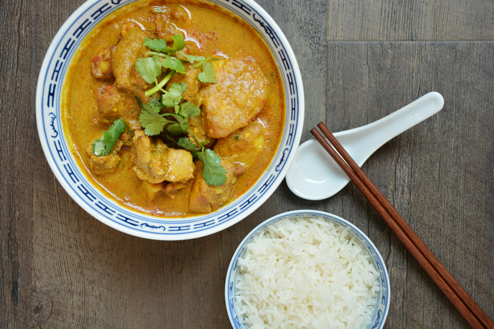 Coriander Chicken Curry | Asian Inspirations