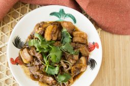 Braised Pork Belly with Lotus Root