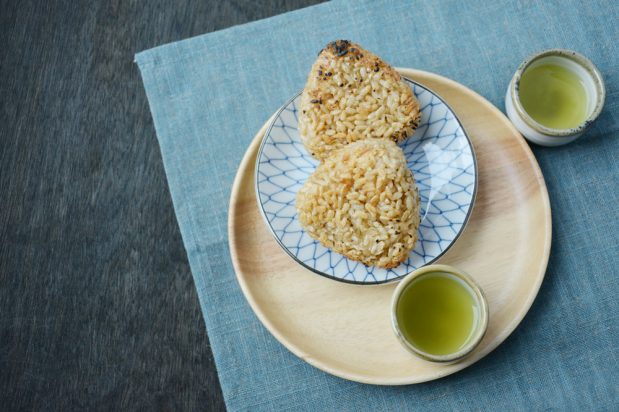 Grilled Rice Ball (Yaki Onigiri)