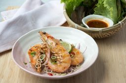 Spicy Grilled Shrimp Salad (Pla Goong)