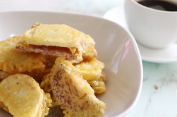 Deep Fried Nian Gao with Sweet Potato and Yam