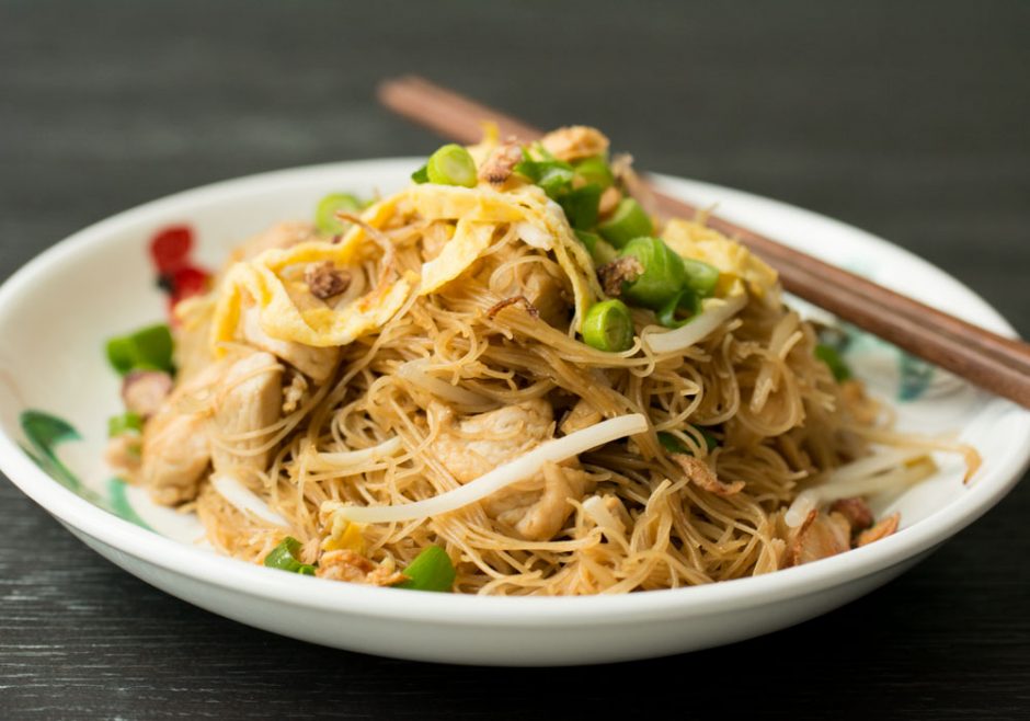 Fried Rice Vermicelli (Fried Bee Hoon) | Asian Inspirations