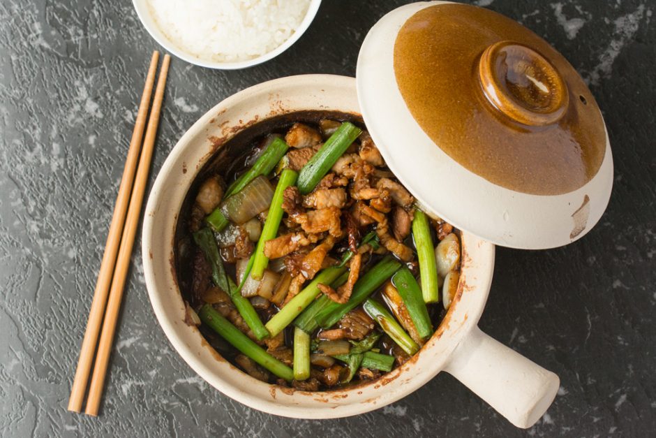 Claypot Pork Belly with Salted Fish Asian Inspirations