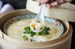 Steamed Three Eggs