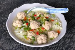 Thai Rice Soup with Pork (Khao Tom Moo)
