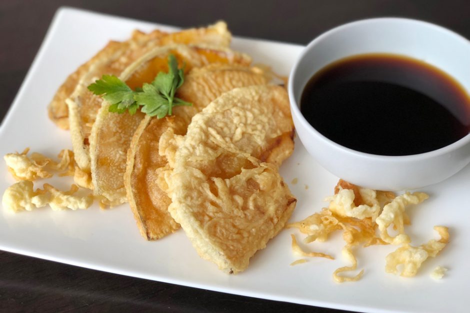 Kabocha Tempura Asian Inspirations