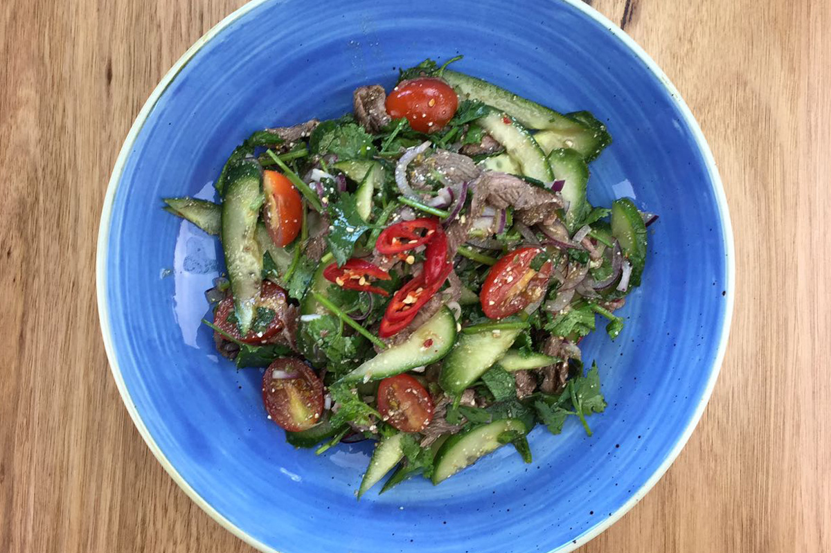 Thai Beef Salad (Yam Neua) | Asian Inspirations