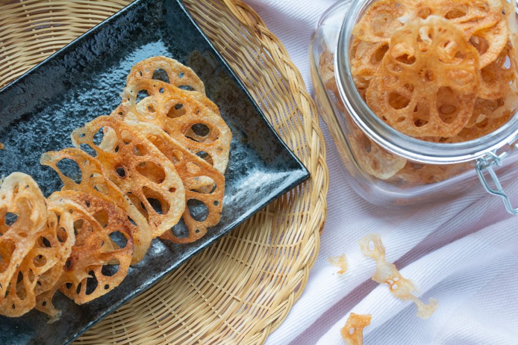Crispy Lotus Chips Asian Inspirations