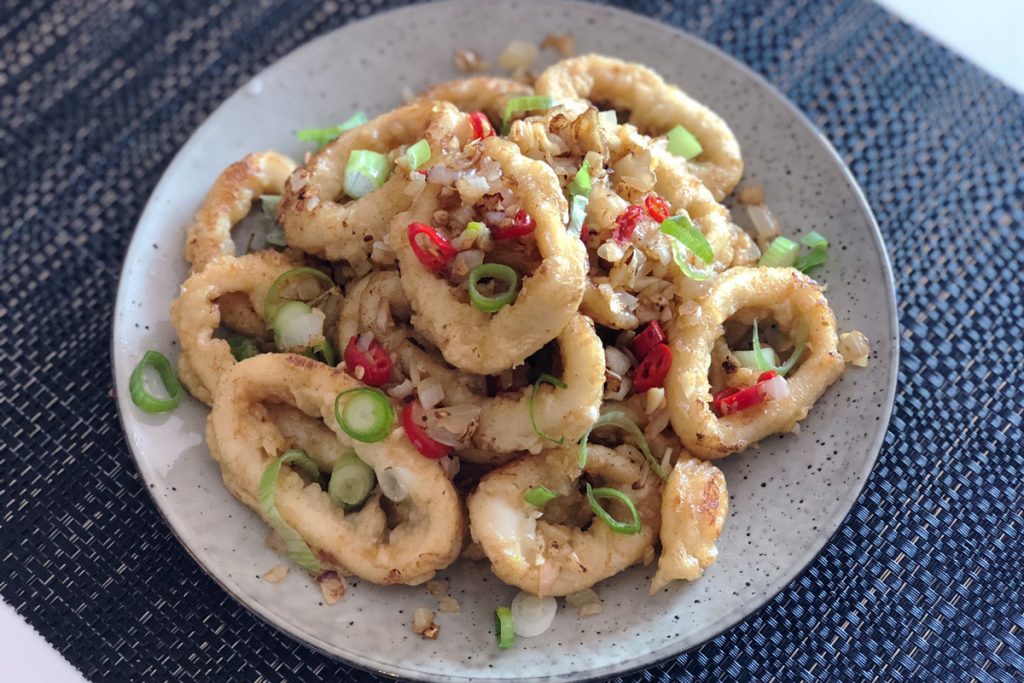 Cantonese Salt and Pepper Squid Asian Inspirations