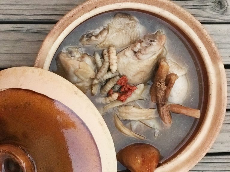 Cordyceps Ginseng Chicken Herbal Soup Asian Inspirations