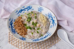 Dried Scallops and Minced Pork Congee
