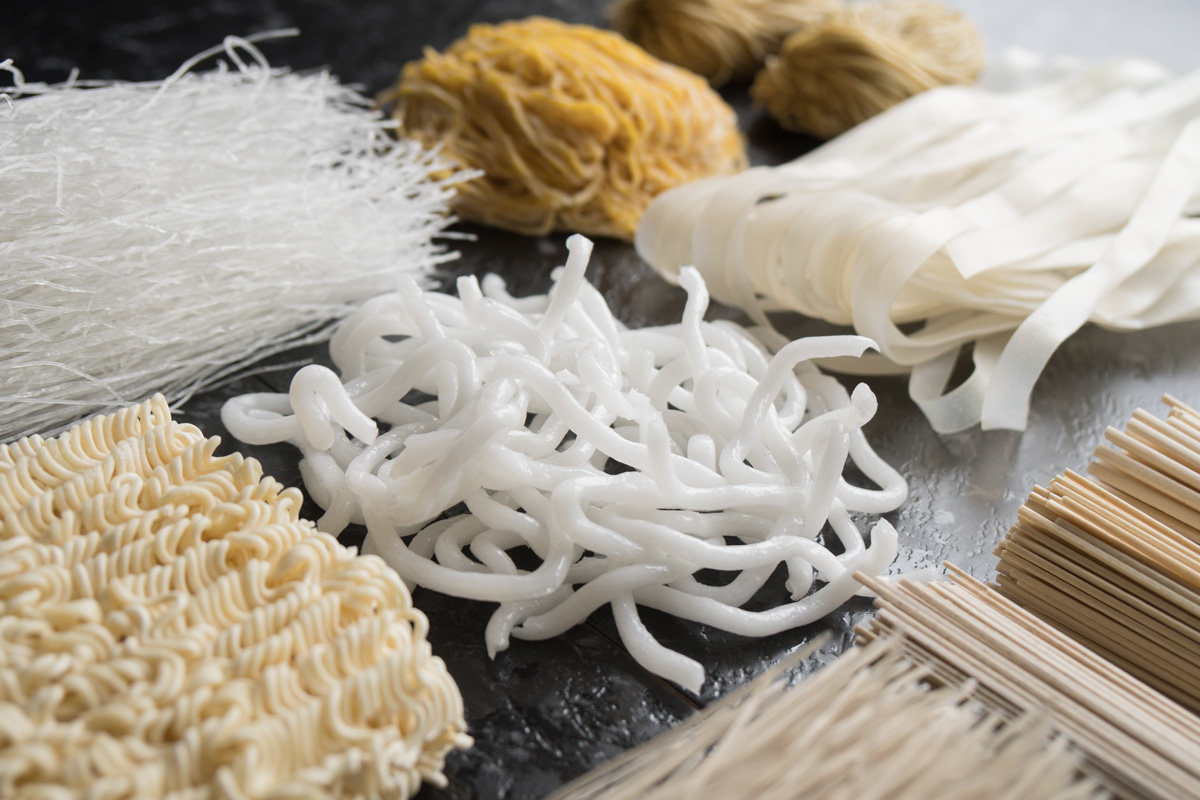 types of asian noodles