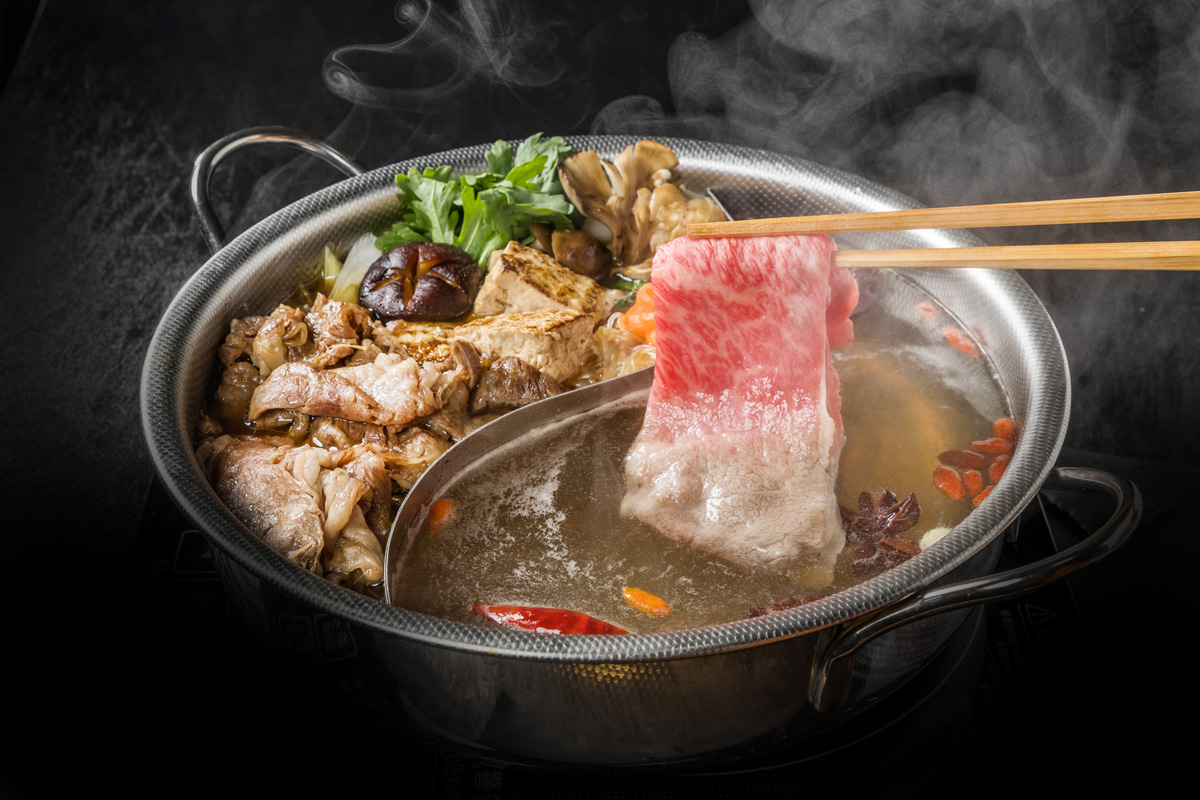 Chinese-Style Hot Pot With Rich Broth, Shrimp Balls, and Dipping Sauces  Recipe