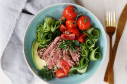 Teriyaki Beef and Quinoa Bowl