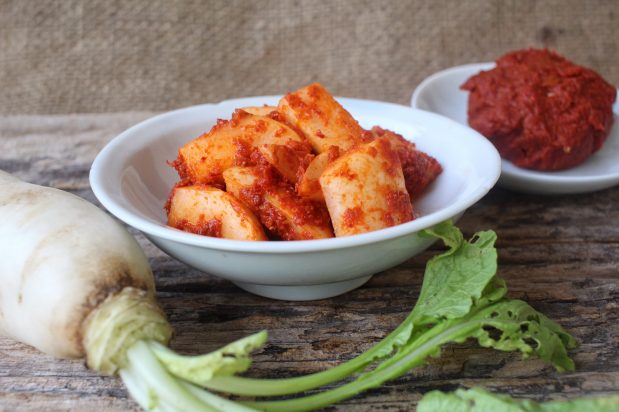 Korean Kimchi Radish (Gak Dugi)