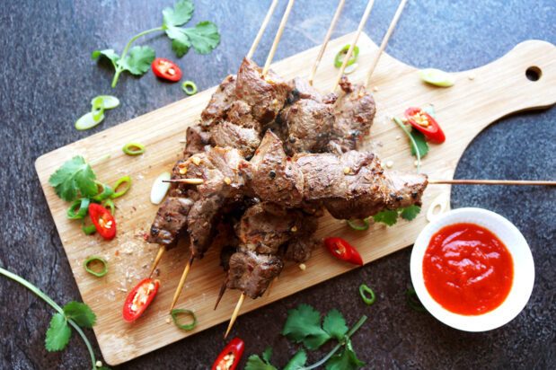 Chinese Lamb Skewers (Yang Rou Chuan'r, 羊肉串儿) - Red House Spice