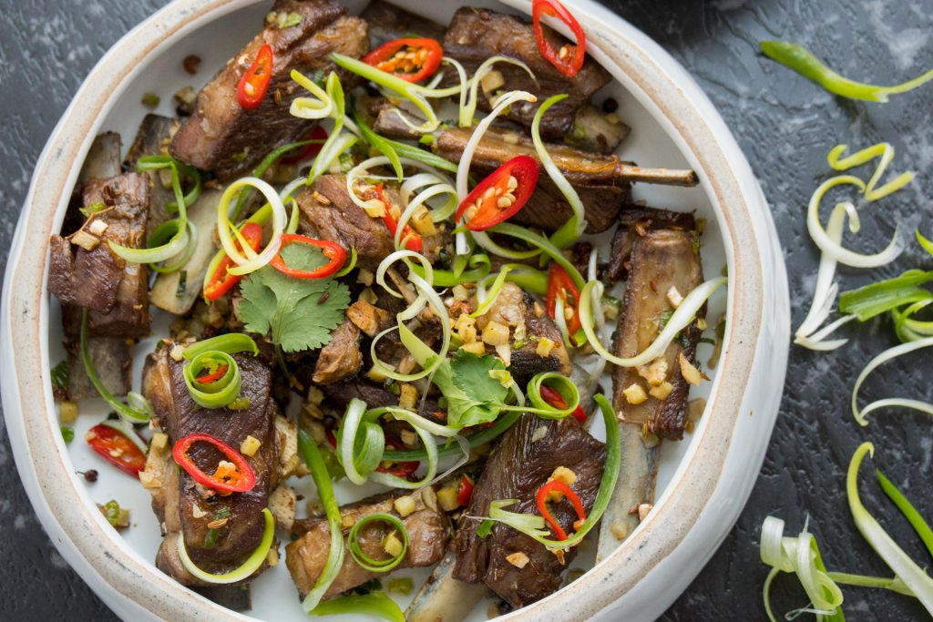 Hunanstyle Lamb Ribs Asian Inspirations