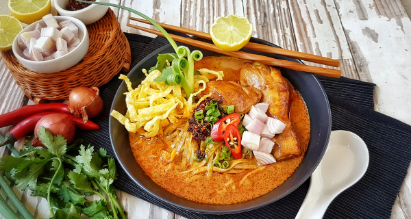 Northern Thailand Curry Noodles (Khao Soi)