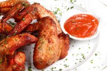 Grilled Laksa Chicken Wings
