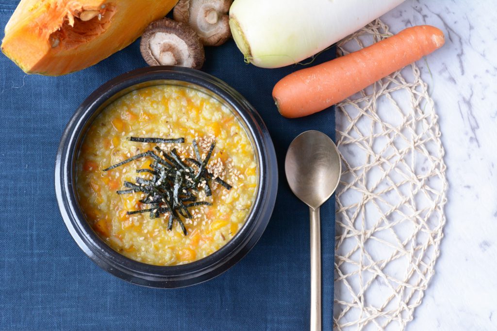 Korean Vegetable Porridge (Yachaejuk) Asian Inspirations