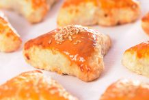 Baked Barbecue Pork Puffs