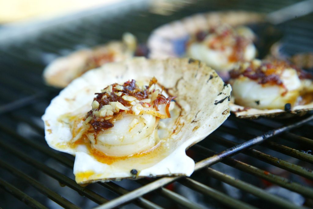 Grilled Scallops With Xo Sauce Asian Inspirations 0160