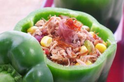 Stuffed Bell Peppers with XO Sauce and Tuna