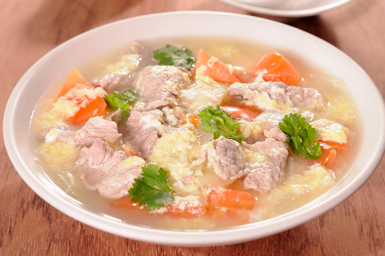 Pork and Egg Flower Soup | Asian Inspirations