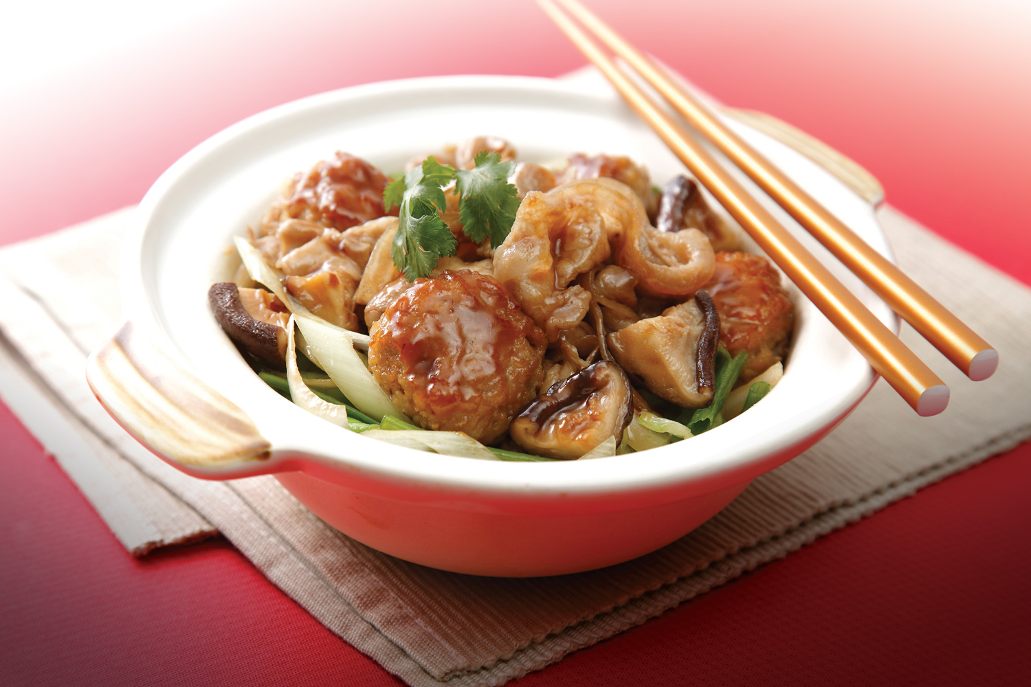 Sliced Pork Casserole with Bean Curd Asian Inspirations