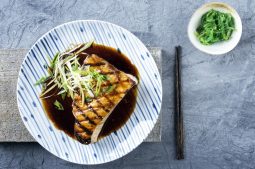 Teriyaki Sword Fish Steak