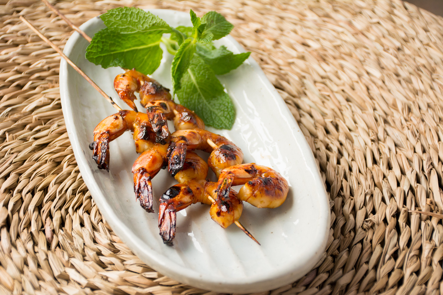 BBQ Sweet Chilli Prawn Skewers Asian Inspirations