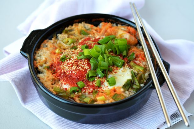 Korean Soybean Sprouts Soup with Rice (Kongnamul-Gukbap)