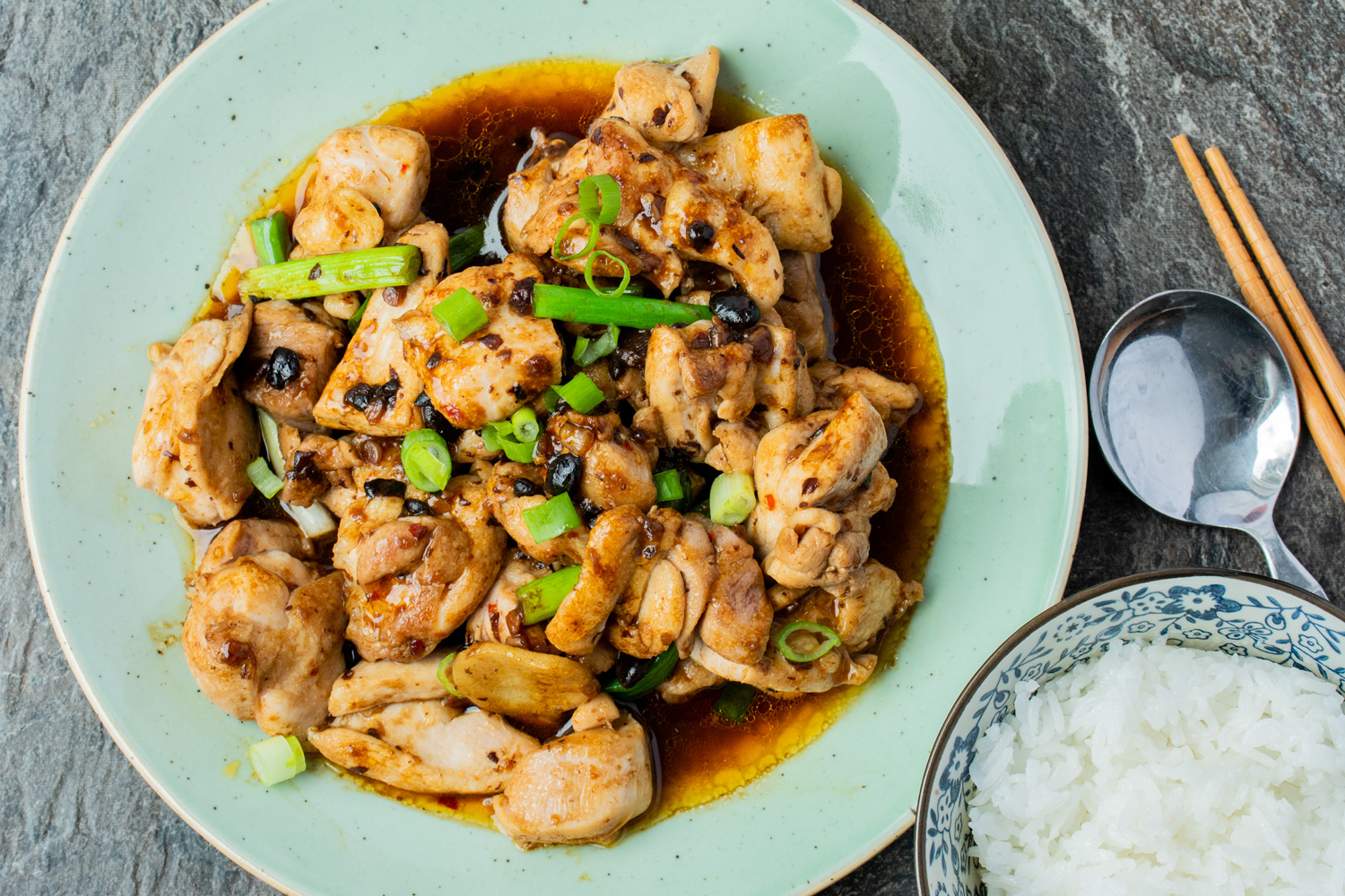 Shortcut Chicken With Black Bean Sauce Asian Inspirations