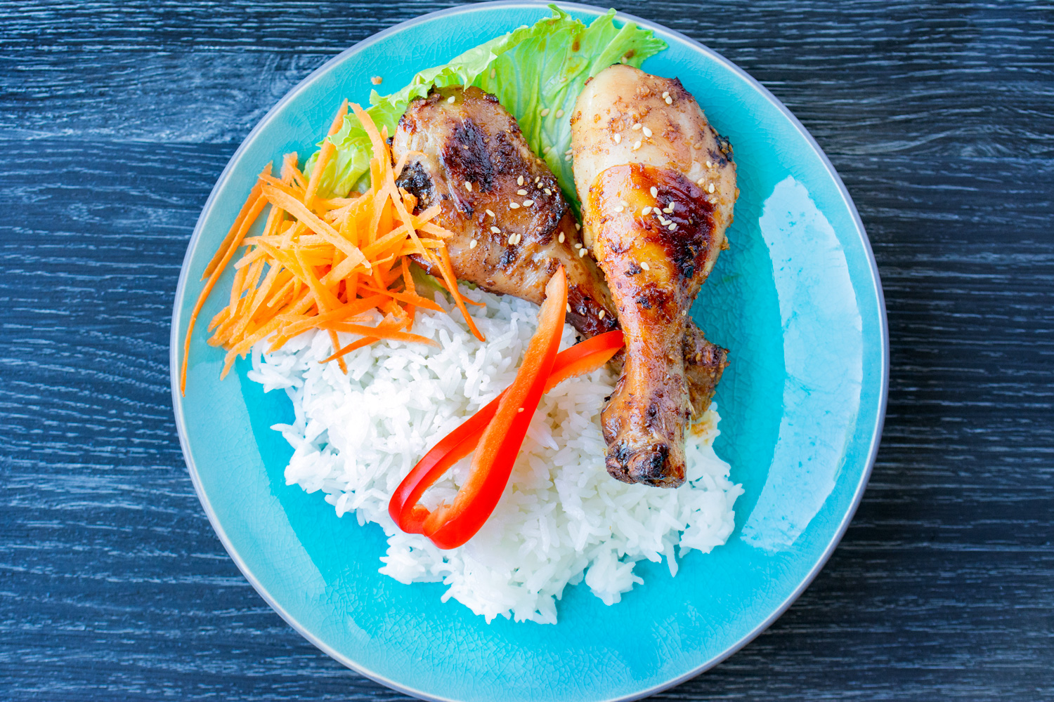 Ginger Garlic Baked or Grilled Chicken | Asian Inspirations