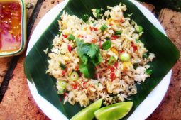 Thai Crab Fried Rice (Kao Pad Bpu)