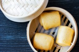 Sweet Potato Steam Buns (Mantou)