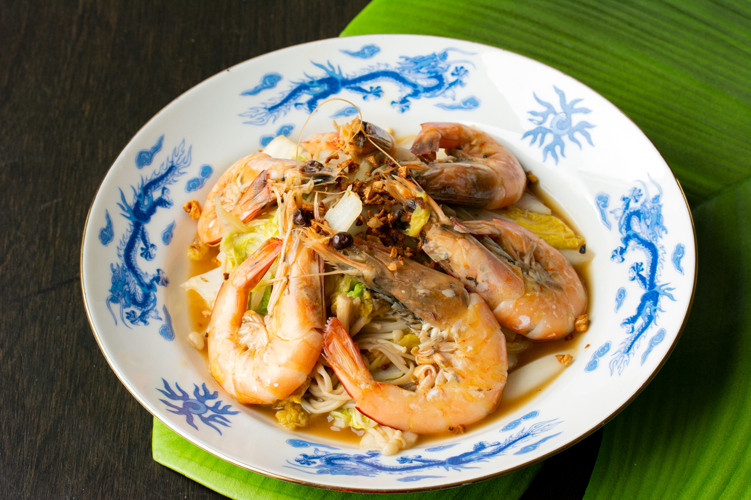 Stir Fried Wombok with Prawns | Asian Inspirations