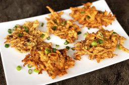 Filipino Anchovies Fritters (Ukoy Na Dilis)