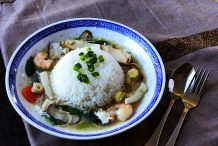 Rice with Silky Savoury Gravy (Mui Fan)